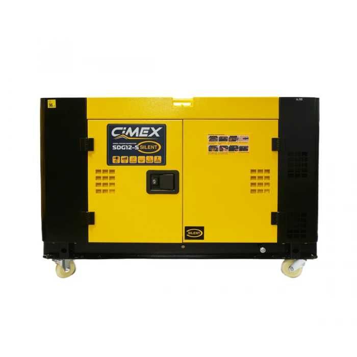 Дизелов монофазен генератор 12 kW ,  CIMEX SDG12-S