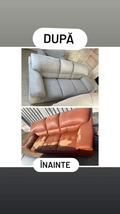Retapițare canapele colțare paturi etc