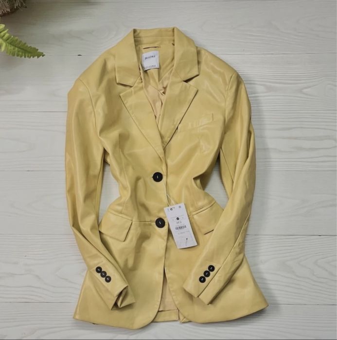 Sacou Bershka piele