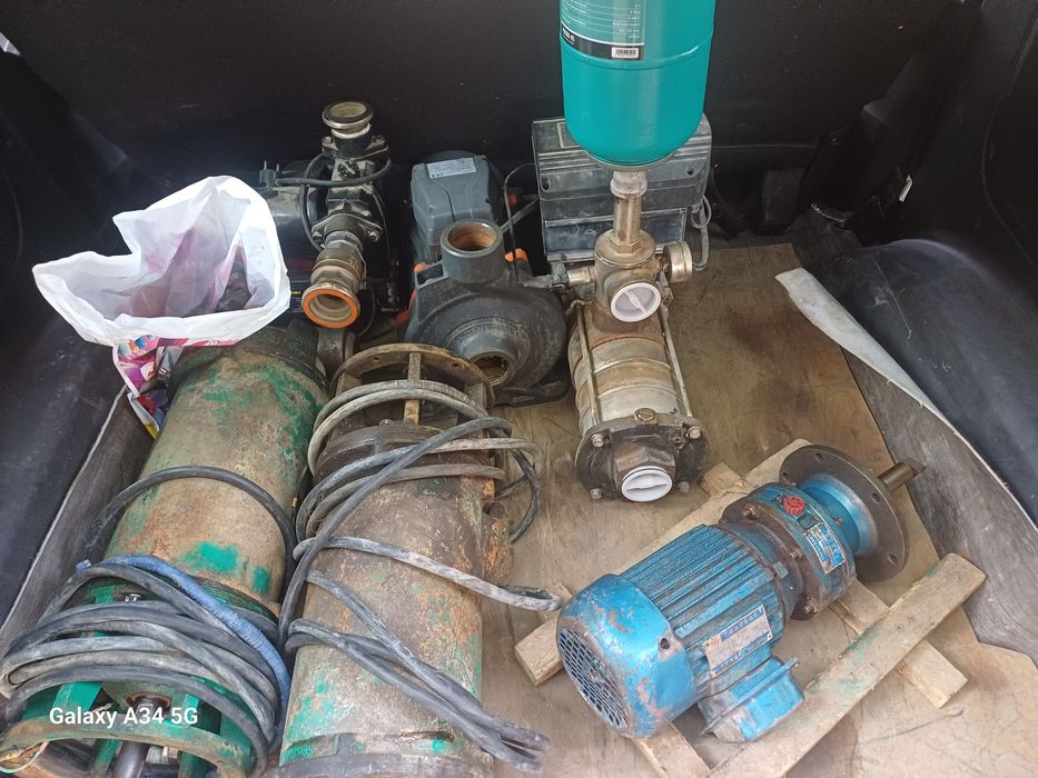 Ремонт электродвигателей и водяных насозов