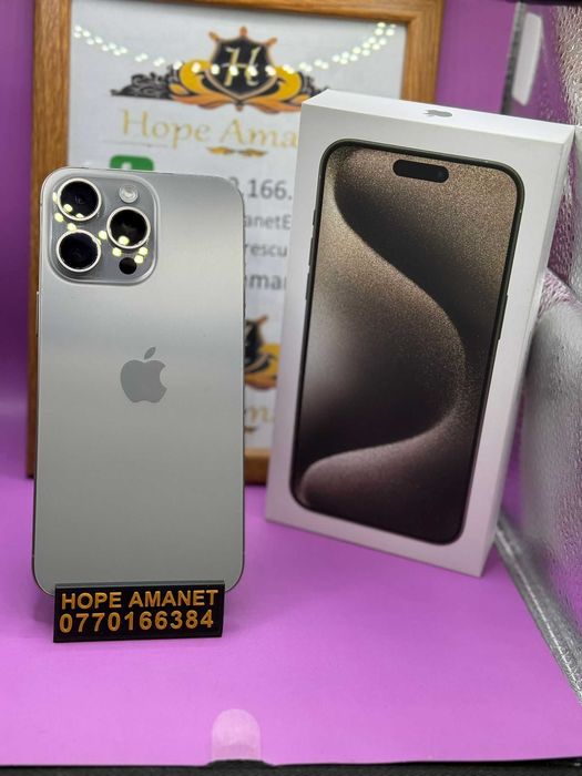 HOPE AMANET P2 - Iphone 15 Pro Max / 256GB / BAT 86%