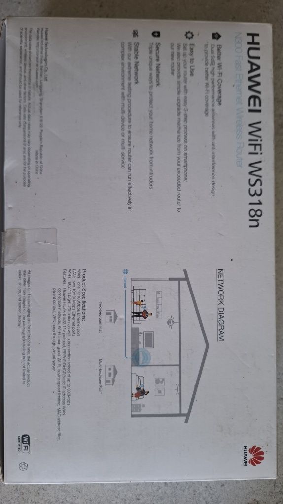 Wi-fi рутер HUAWEI WS318n