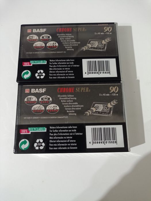 Casete Audio BASF super chrome