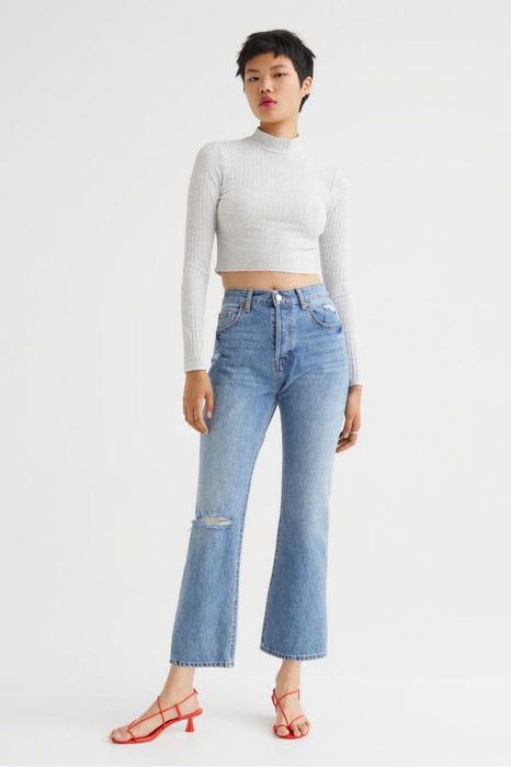 Bluza HM gri deschis noua