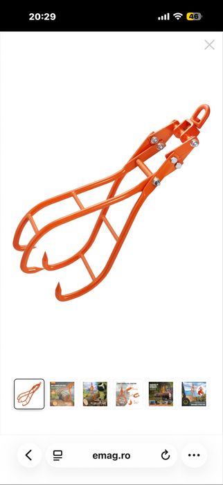 vand cleste pentru ridicat busteni vevor