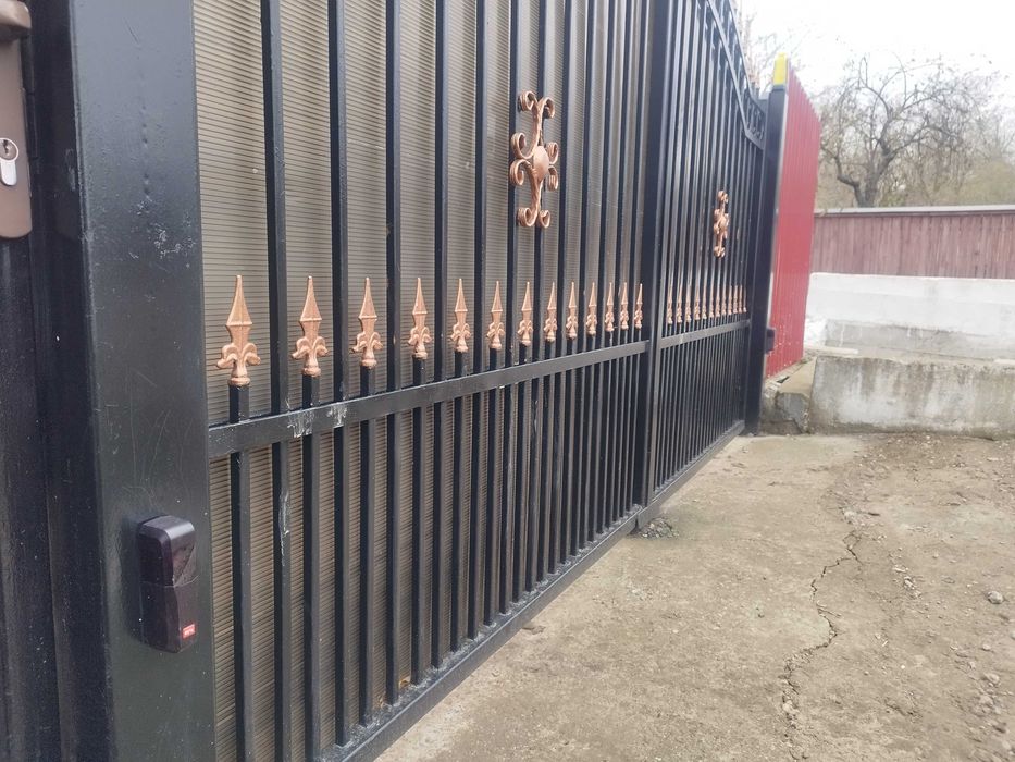 Producator de porti metalice din tabla decupata laser Iasi