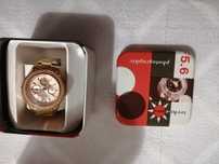 Ceas Fossil, auriu rose