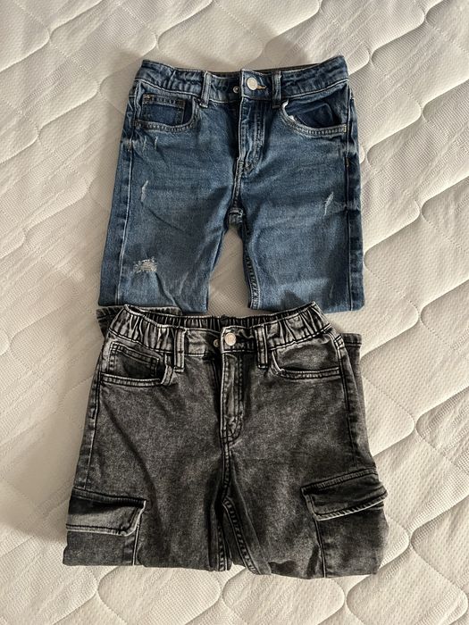 Lot 2 Perechi Blugi H&M-Marimea 116( 5-6 ani)