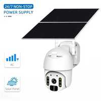 Camera de Supraveghere 4G cu Panou Solar 20W, FullHD, 3MP ,IR 30m