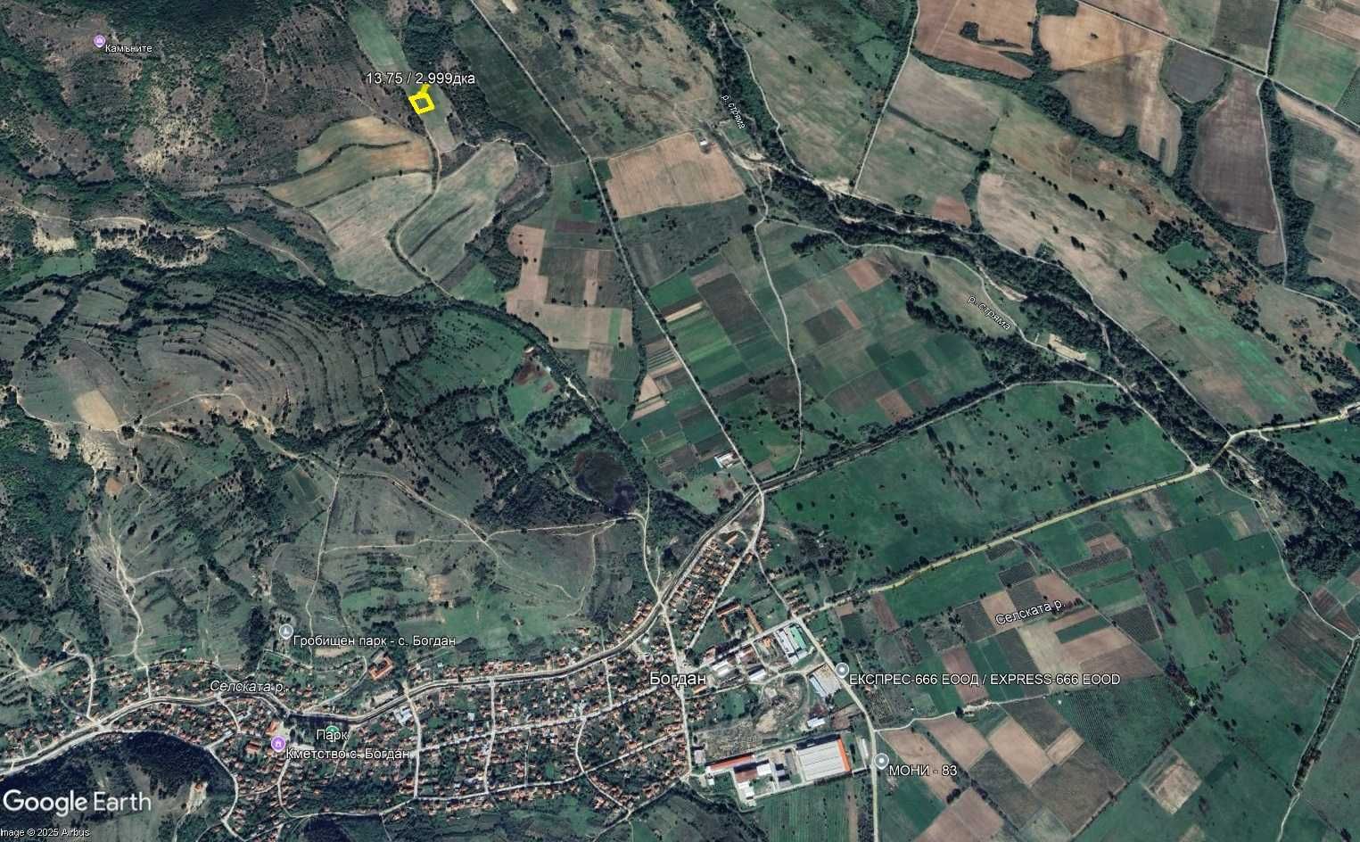 ЗЕМЕДЕЛСКА ЗЕМЯ 3 дка, село Богдан