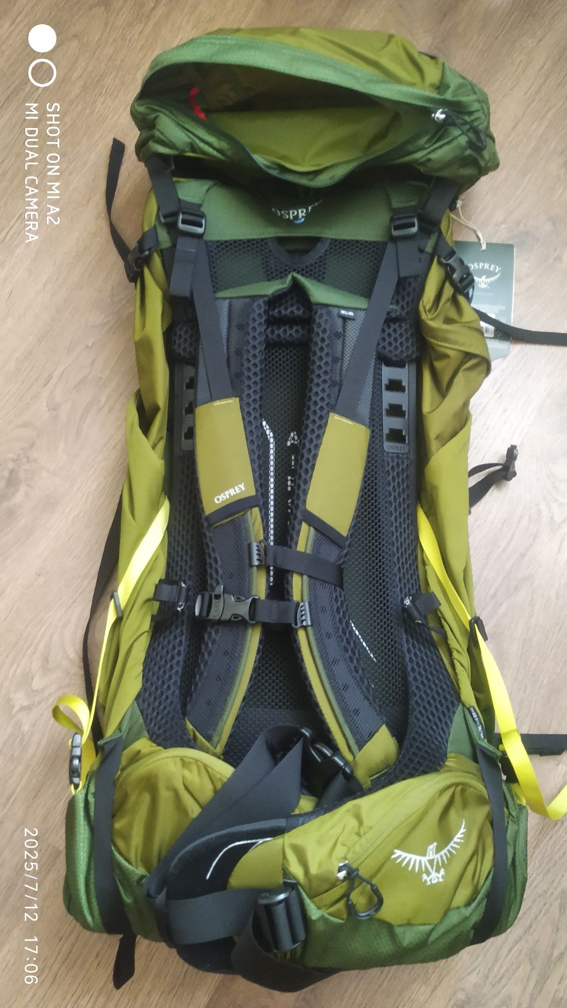 Osprey Atmos AG LT 50 Scenic Valley /Green Peppercorn L/XL