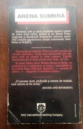 Mario Puzo - Arena Sumbra