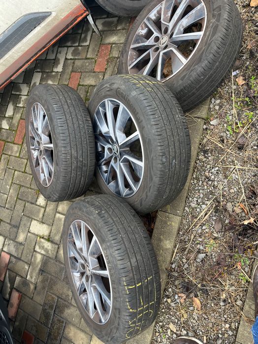 Jante și cauciucuri vară R17 Octavia 4