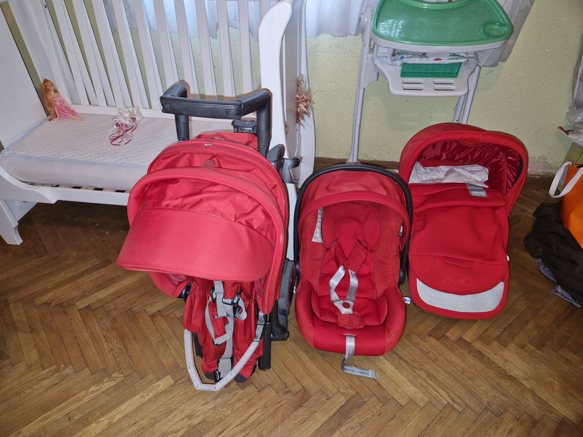 Carucior Inglesina 3 in 1 Trilogy livrare in Buc Pitesti Campulung