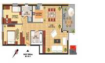 Vand ap.3 camere +2 locuri de parcare in Cart.German din Chitila,Ilfov