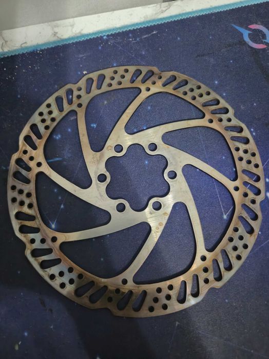 Vand set de 4 discuri tektro 160mm complet curatate si colorate