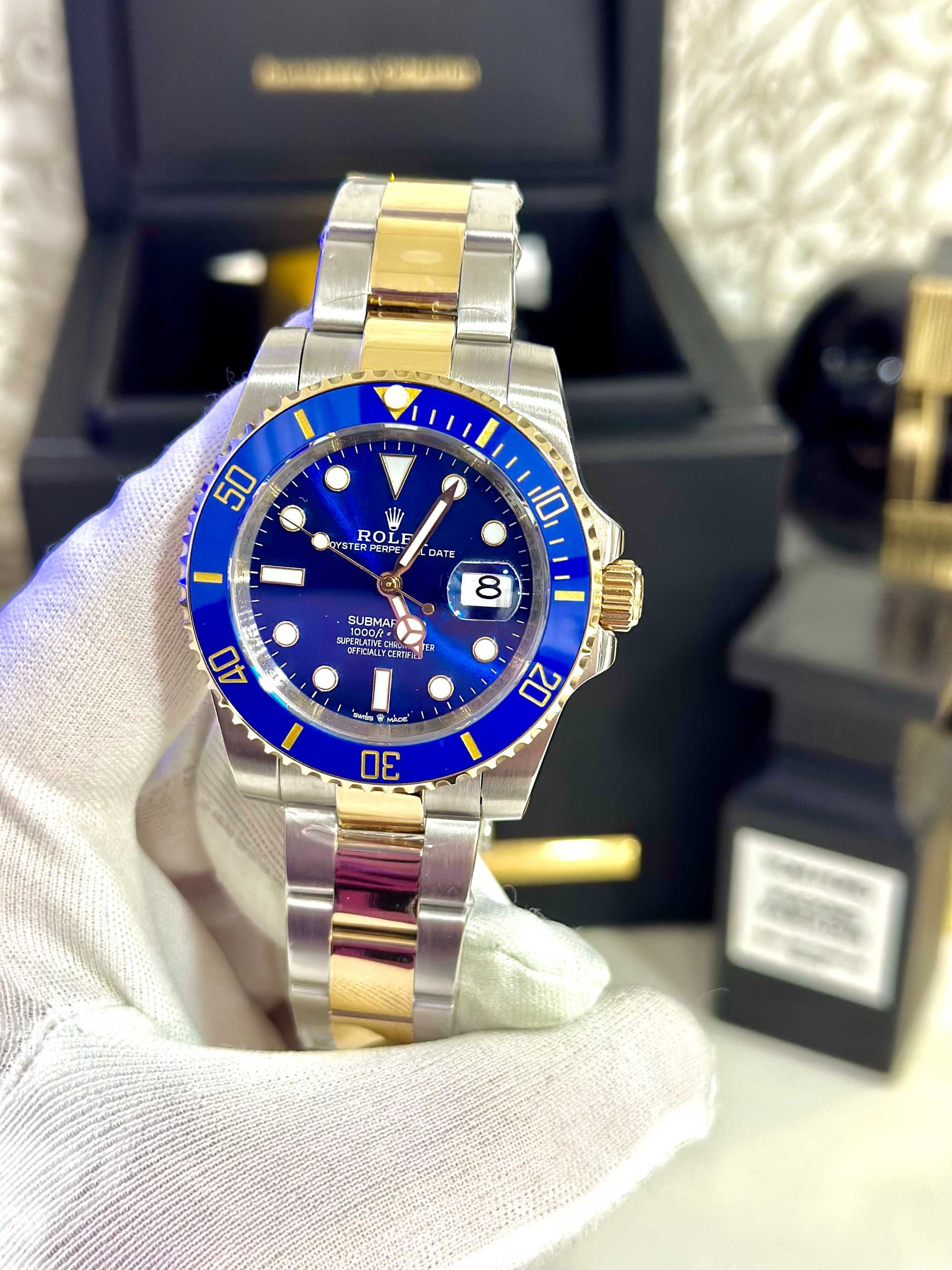 Мъжки Часовници 40mm двуцветен