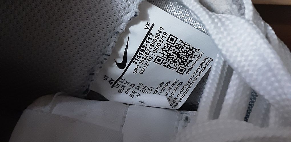 (36) Nike AIR Force 1 оригинални естествена кожа