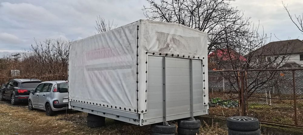 Lada cu prelata 10 Euro Paleti