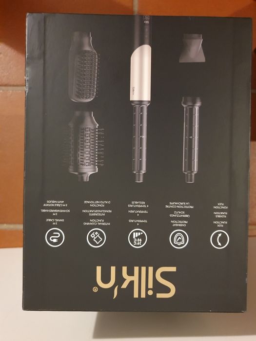 Сешоар и маша SILK'N SilkyAir Flex златен