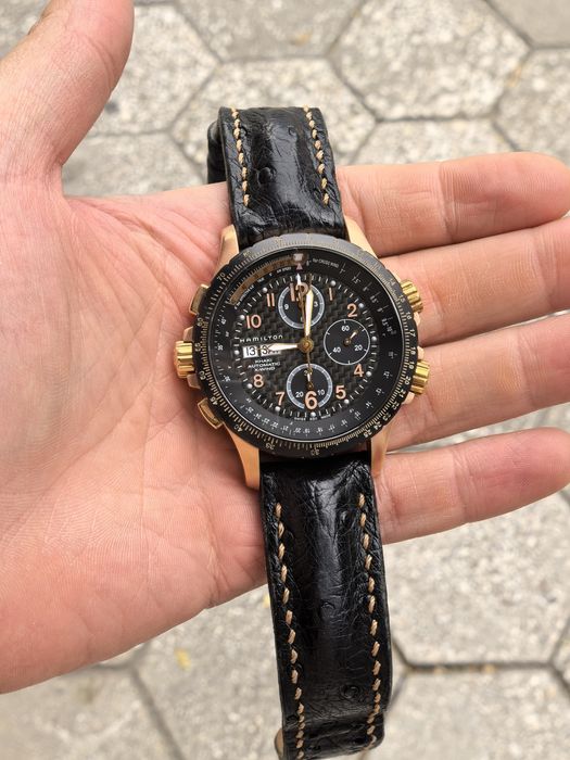 Hamilton X-Wind Khaki Automatic Chronograph Carbon