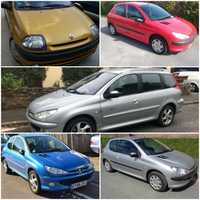 Peugeot 206 / Renault CLIO (На части)