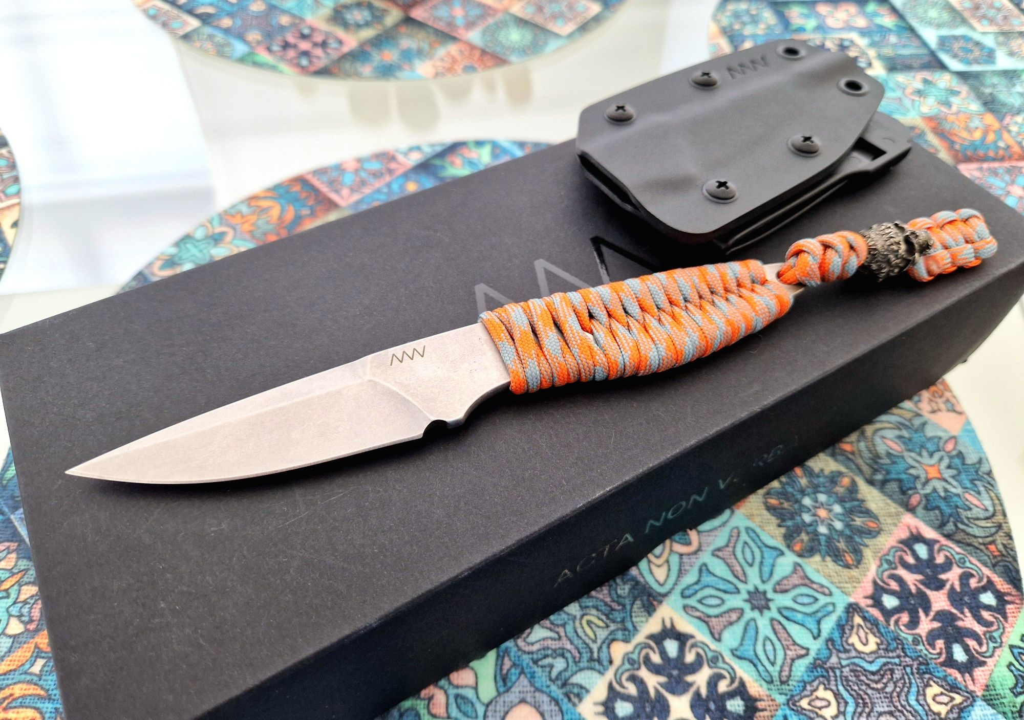 Cutit survival ANV P100, otel Sleipner, Cehia, nou