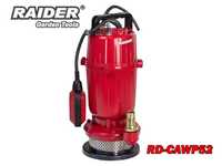 Помпа потопяема за мръсна вода 750W, 1", 20 м напор, RAIDER RD-CAWP52