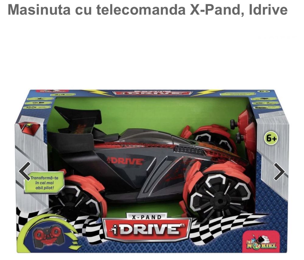 Masinuta cu telecomanda X-Pand, Idrive cu cutie