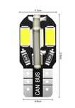 LED крушка лед Т10 W5W canbus white, red, amber