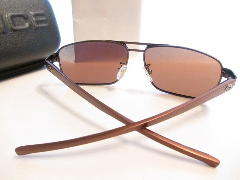 Ochelari de soare POLICE- Brown -rama titan !