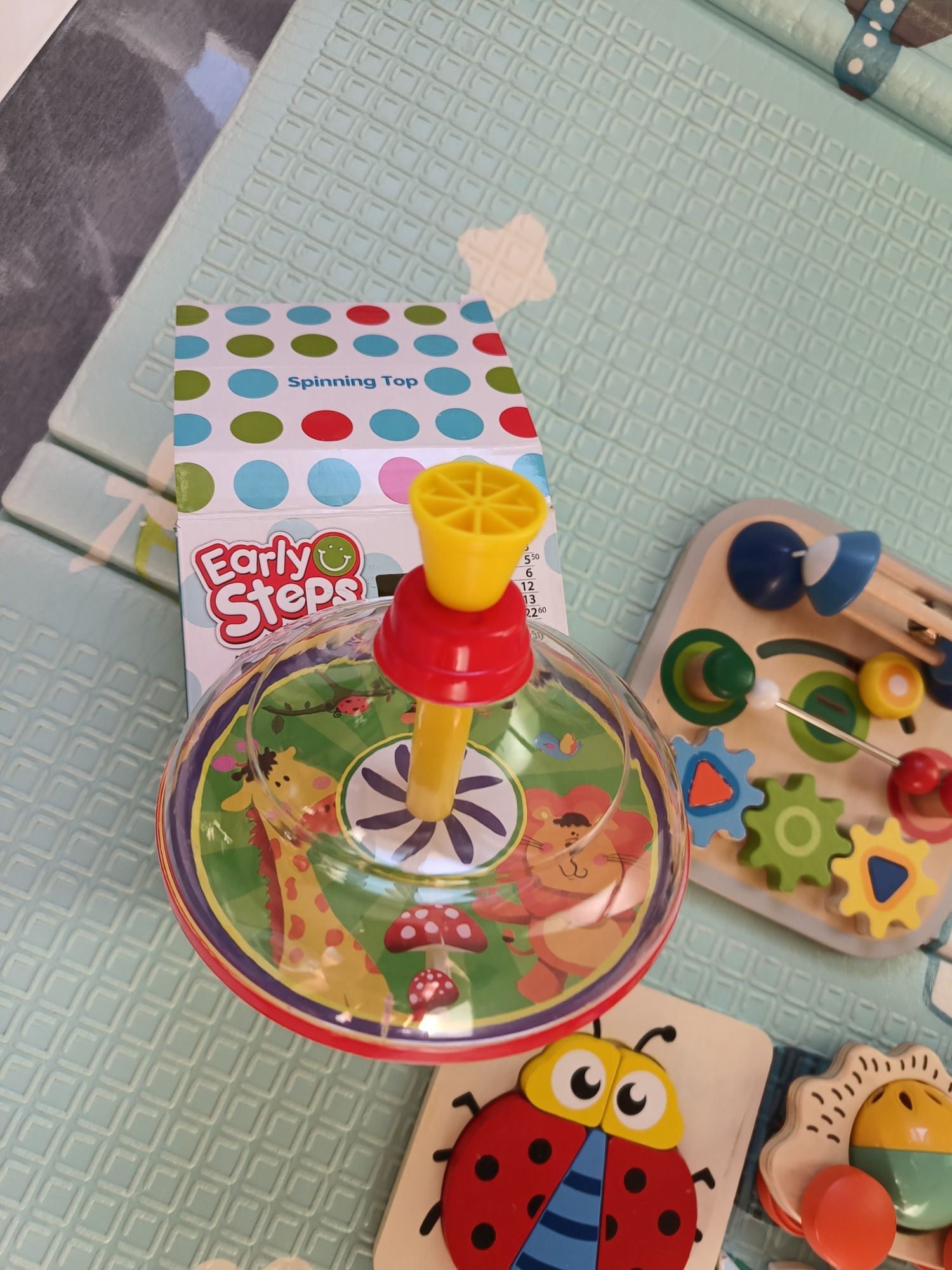 Лот дървени играчки