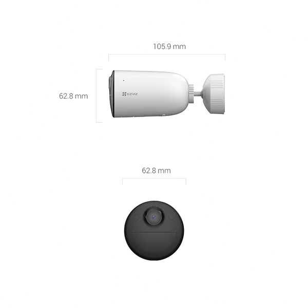 Camera IP Wireless EZVIZ CB3 acumulator 120 zile, lumina noua sigilata