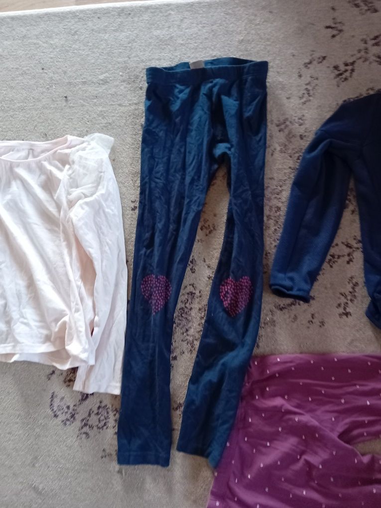 lot set haine 128 134 8 9 ani h&m bluza pantaloni hanorac decathlon