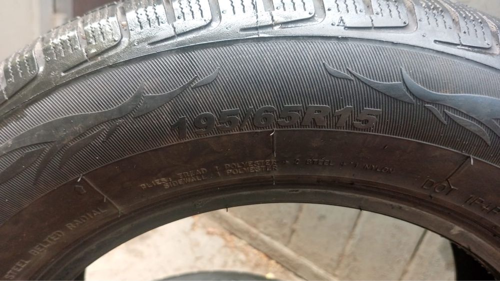 Резина зимняя 195/65/r15