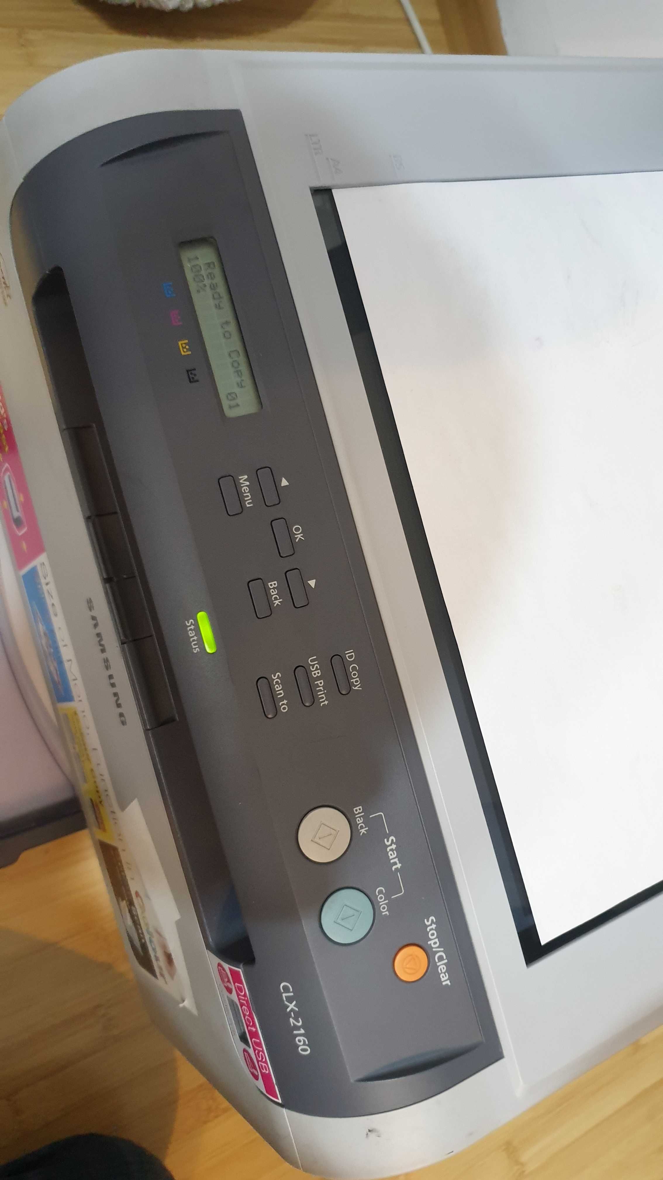 Imprimanta multifunctionala laser color copiator usb  samsung clx 2160