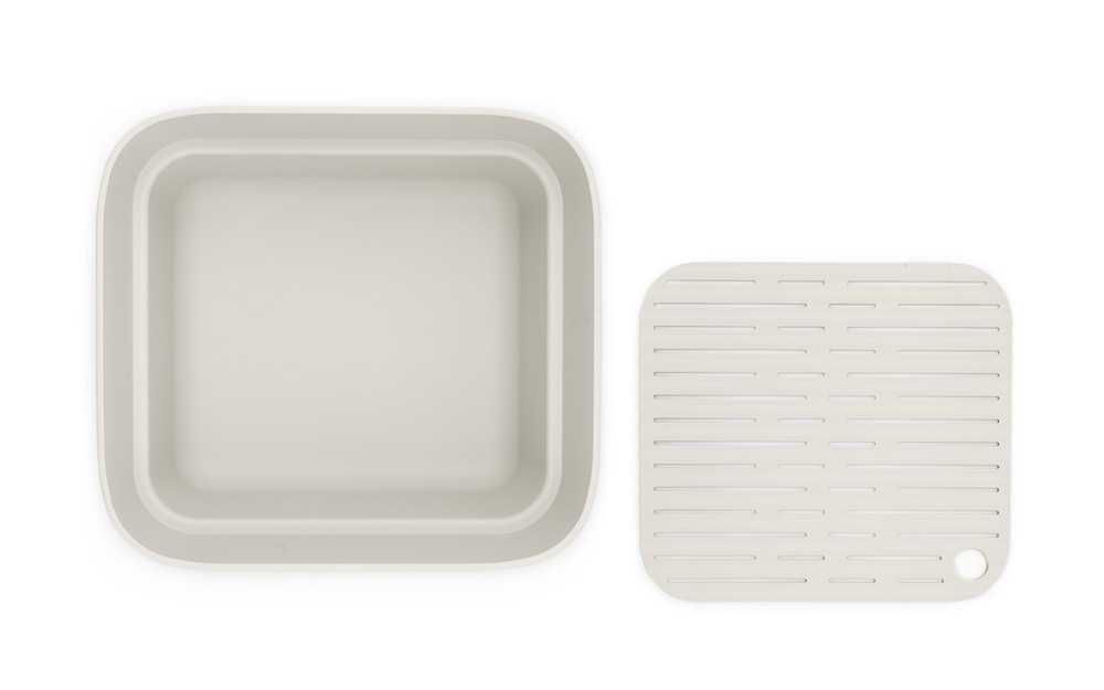 Купа за миене и отцеждане Brabantia, Light Grey