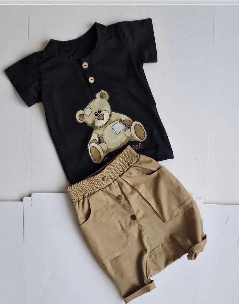 Марков комплект за момче размер 140 панталони тип потур и тениска