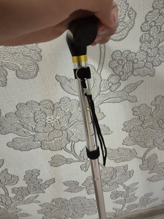 Складная трость-опора (телескопическая, регулируемая