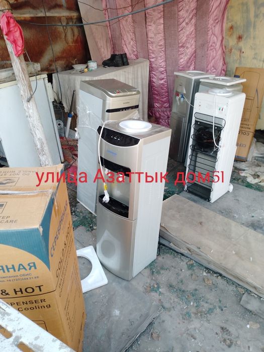 Улица Азаттык дом51. Кулер   диспенсер продам