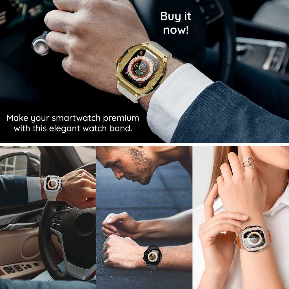 Husa antisoc full 360 waterproof APPLE Watch 7 8 9 45mm Ultra 49mm