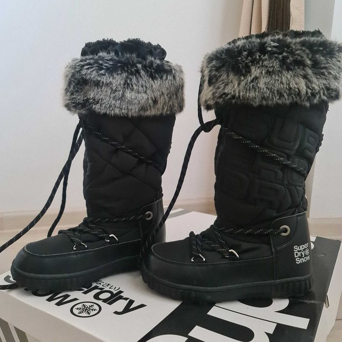 Cizme impermabile de iarnă- SuperDry