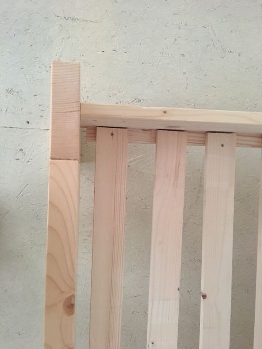 Pat lemn masiv 140/200