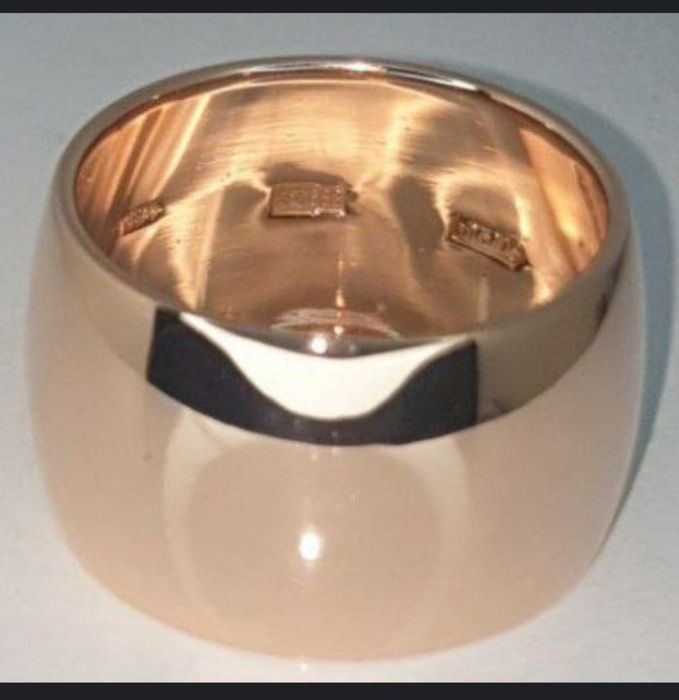Советское Золотое обручальное кольцо, "бочка" Проба 583, вес 11,18гр