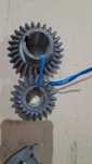 Pinion elicoidal cositoare Fhar nemteasca z21xz27 fi25x25 25x30 30x30