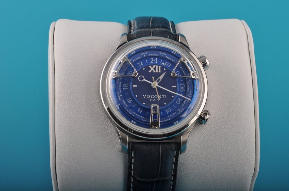 Visconti Opera GMT World Time Blue – KW23-13