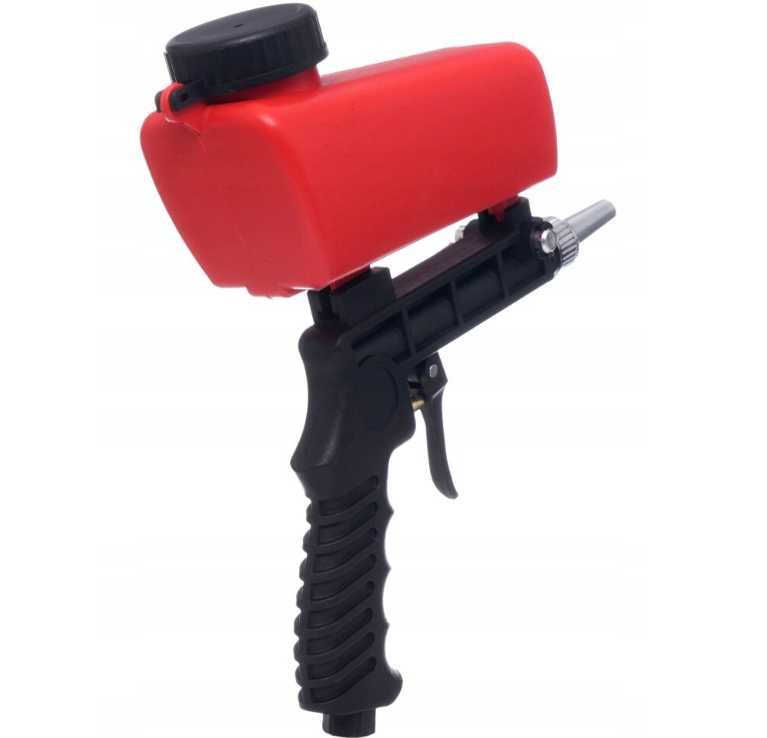 Pistol pneumatic sablat portabil cu rezervor 650ml (TA1347)