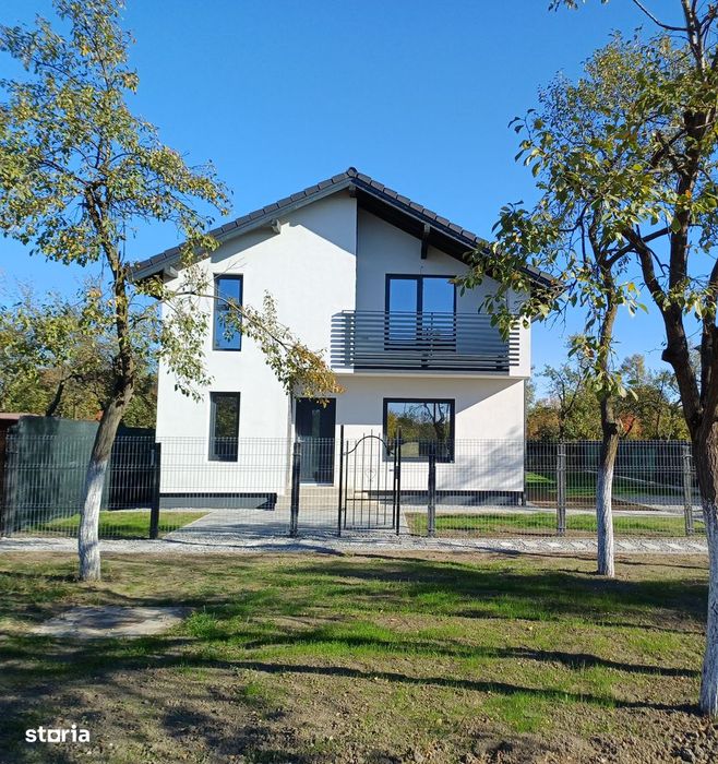 Vila nouă eficienta energetic, teren 540mp, la 13 km de Arad