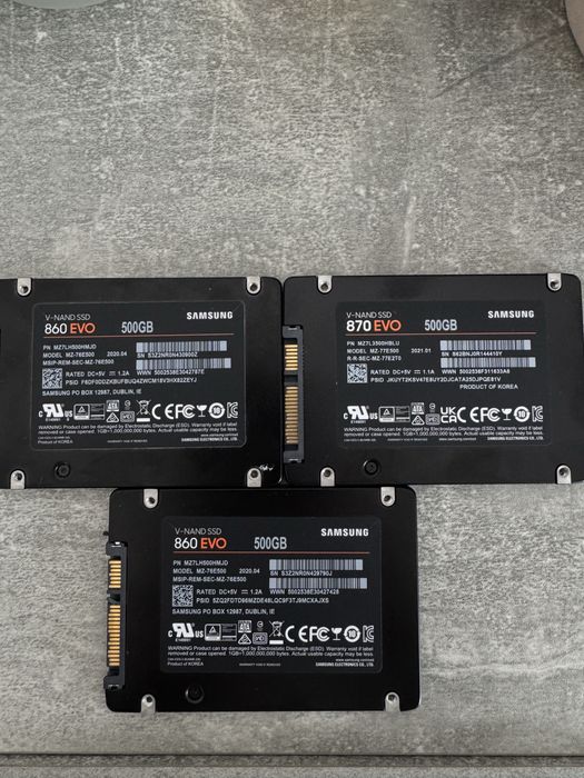 Schimb/Vand SSD Samsung EVO 500