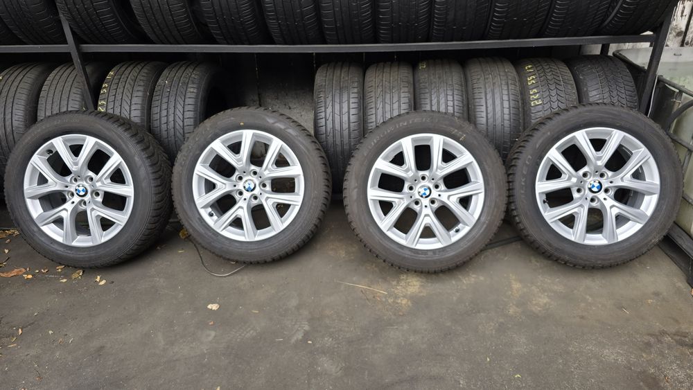 Set 4 roți BMW 17 et.39 cu anvelope iarnă Falken